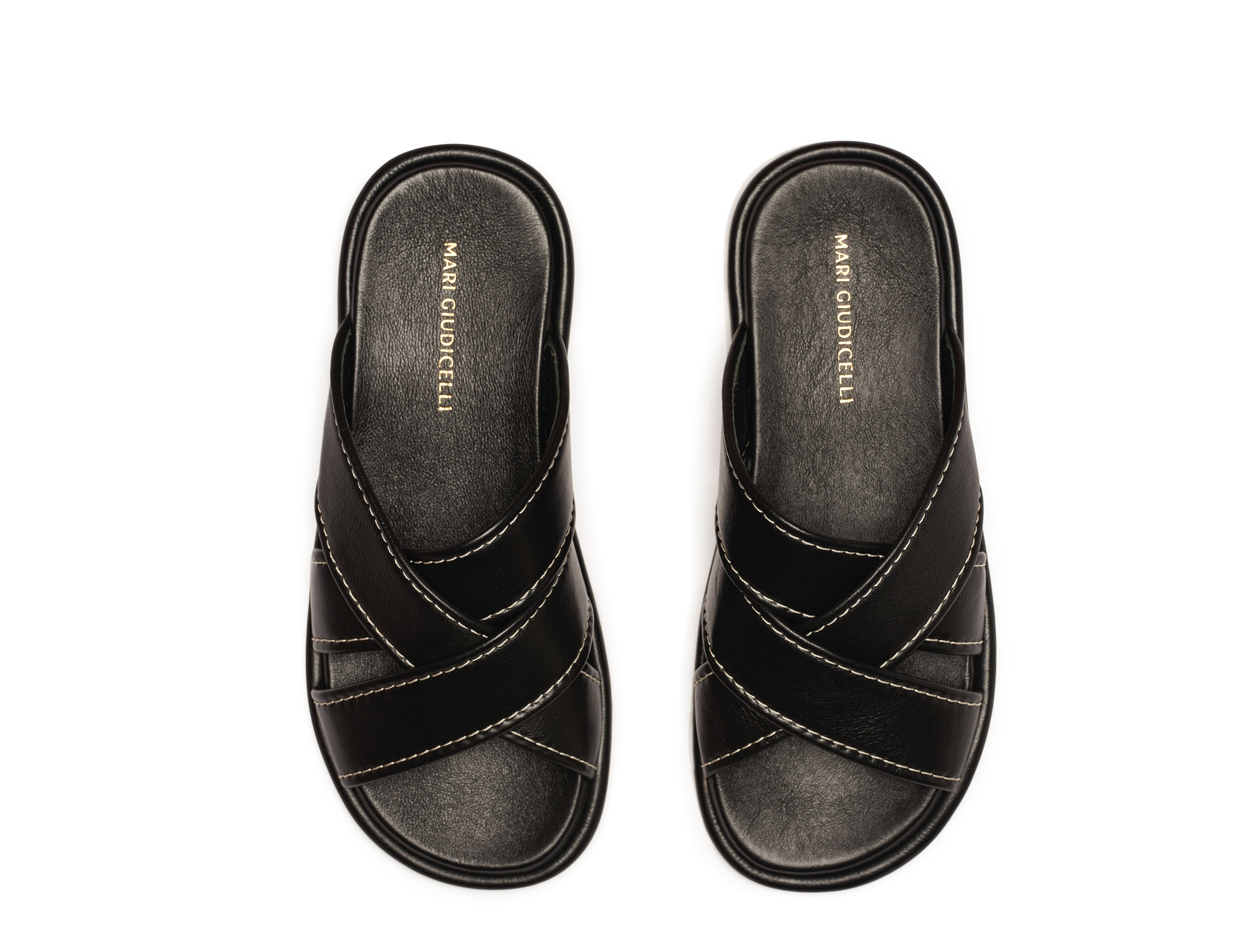 Cae Sandal Cafe Calfskin – Mari Giudicelli