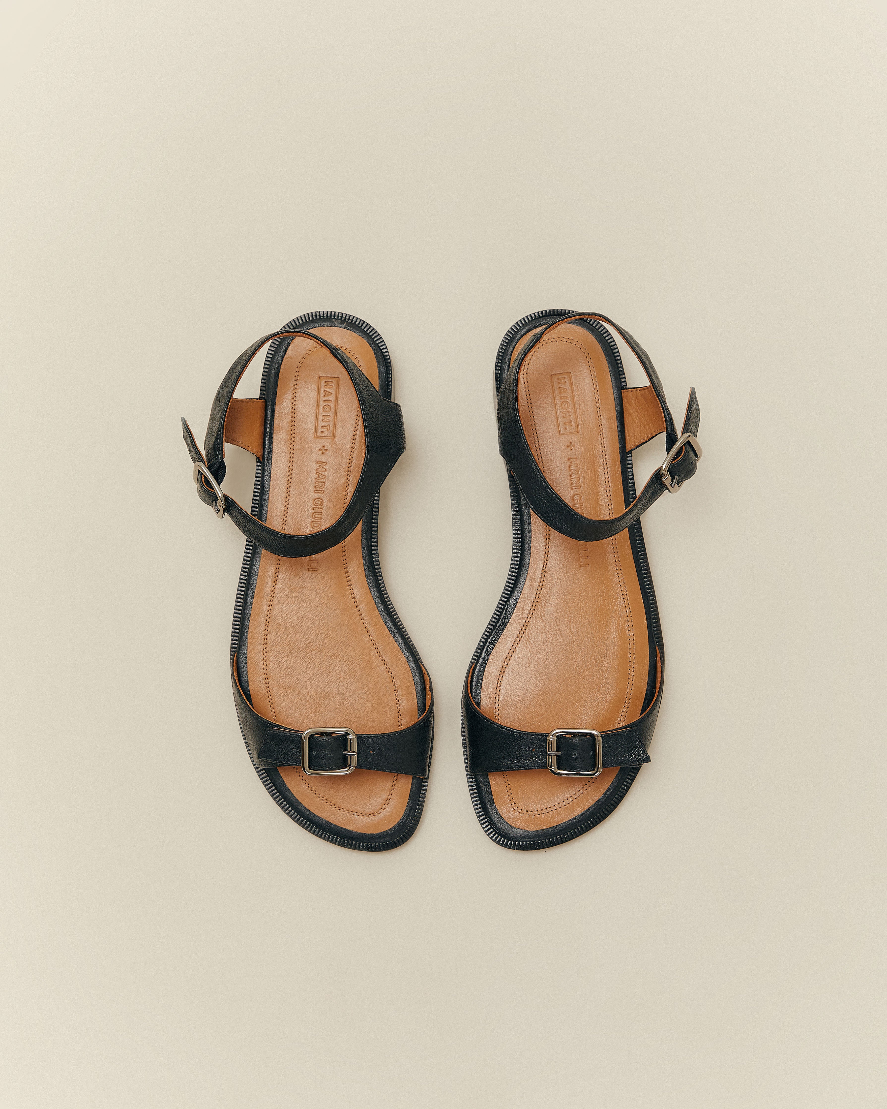 CAROL SANDAL in Black